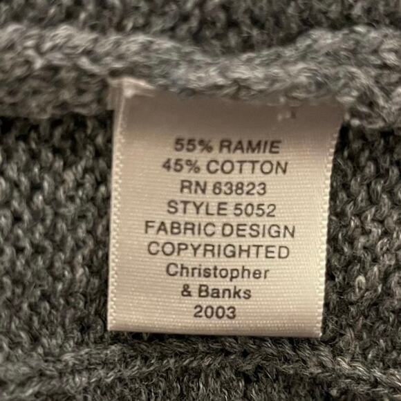 Vintage Y2K Hand Embroidered Knit Sweater Vest Snowflake Hearts Women’s Size M - Picture 5 of 7